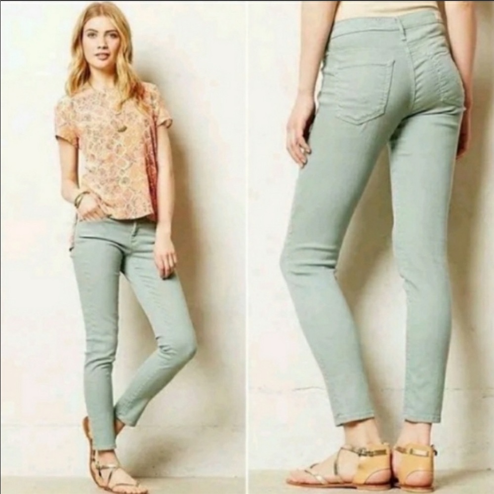AG STEVIE ANKLE slim straight jeans